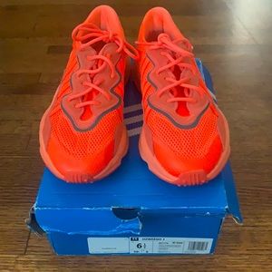 Orange Adidas Ozweego